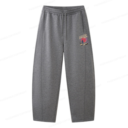 Pagewings The Rise And Fall Of Sanctuary Moon Unisex Barrel Sweatpants