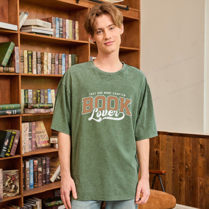 Pagewings One More Chapter Unisex Washed T-shirt