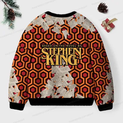 Pagewings Based On The Novel By Stephen King Unisex Ugly Knit Sweatshirt