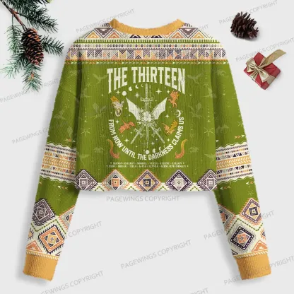 Pagewings The Thirteen Women Ugly Crop Sweatshirt