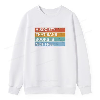 Pagewings Read Banned Books Unisex Classic Sweatshirt