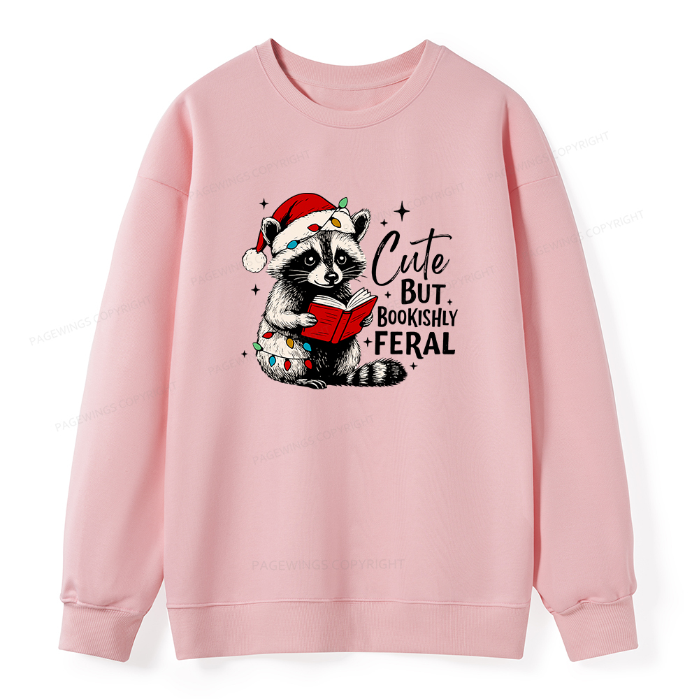 Pagewings Cute But Feral Unisex Classic Sweatshirt