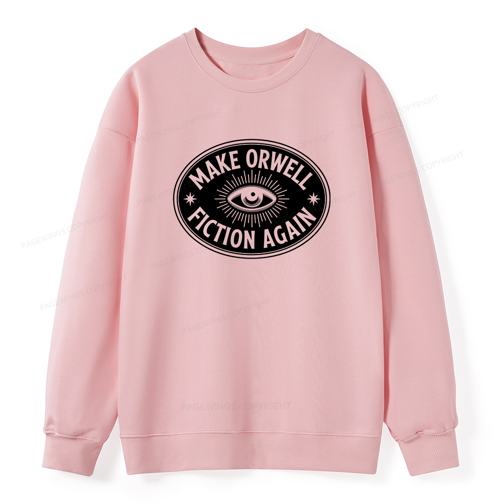 Pagewings Make Orwell Fiction Again Unisex Classic Sweatshirt