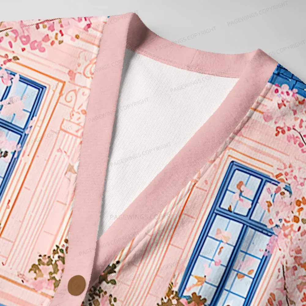 Pagewings Book Shop Unisex Ugly Cardigan Sweaters