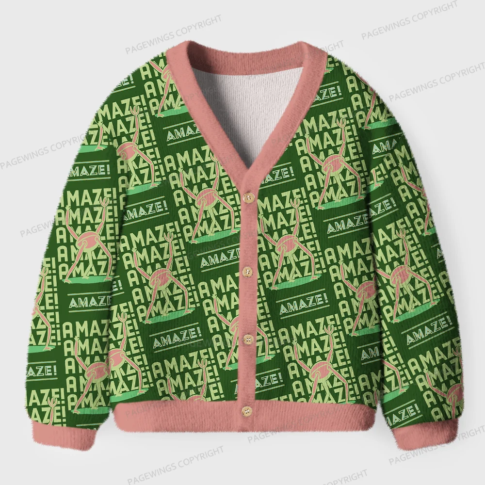 Pagewings Amazing Unisex Ugly Cardigan Sweaters
