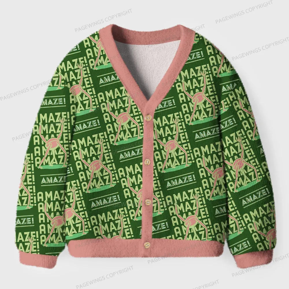 Pagewings Amazing Unisex Ugly Cardigan Sweaters