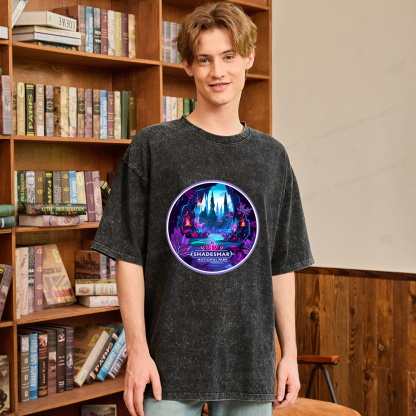 Pagewings Shadesmar National Park Unisex Washed T-shirt
