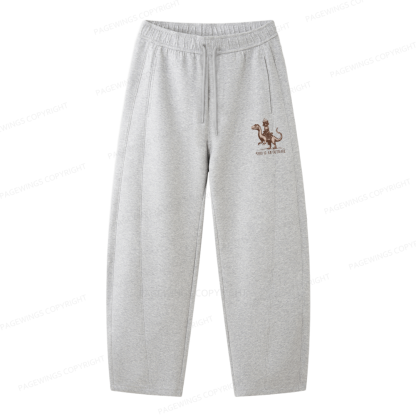 Pagewings Sci-Fi Book Lovers Unisex Barrel Sweatpants