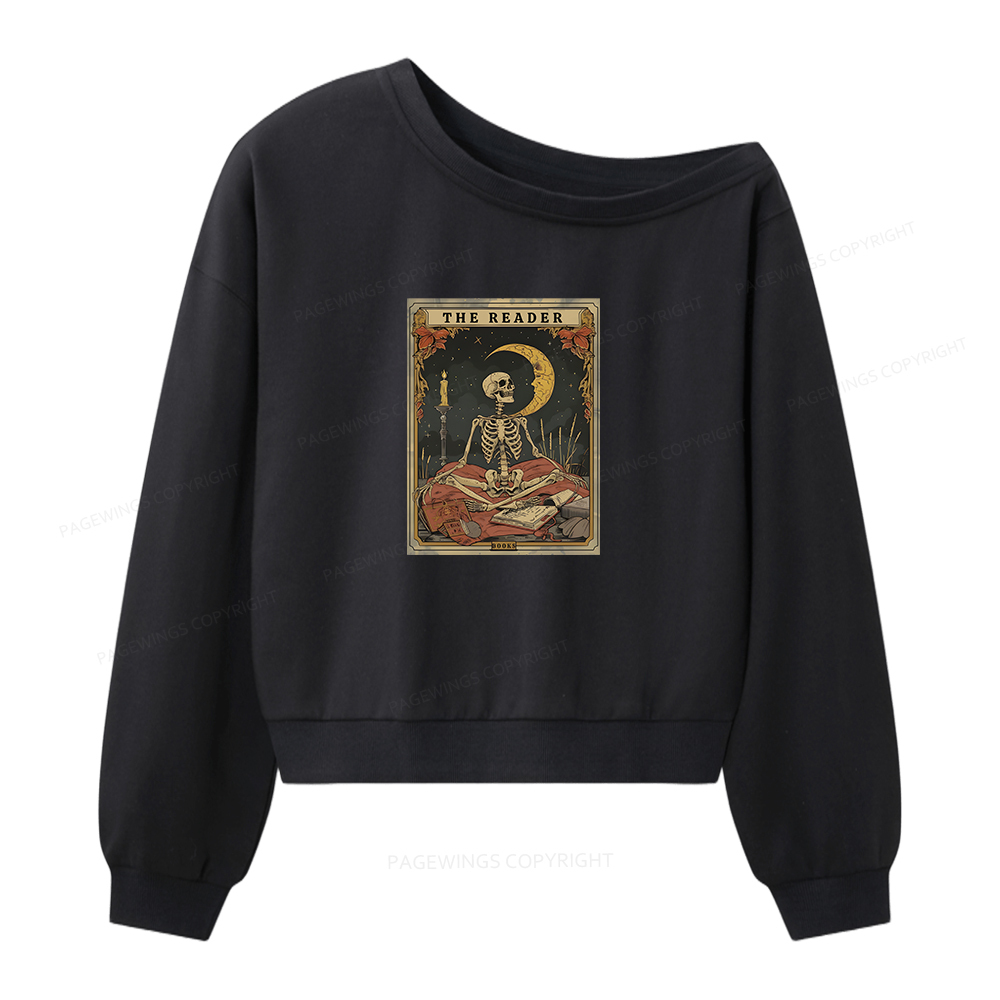 Pagewings Thorns And Roses Court Of Dreams Women Off  Shoulder Sweatshirt