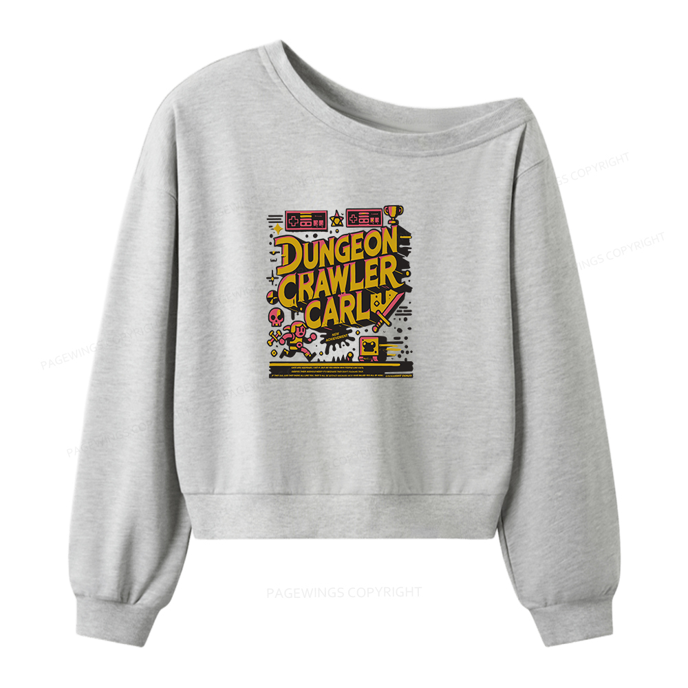 Pagewings  Book New Achievement  Women Off  Shoulder Sweatshirt