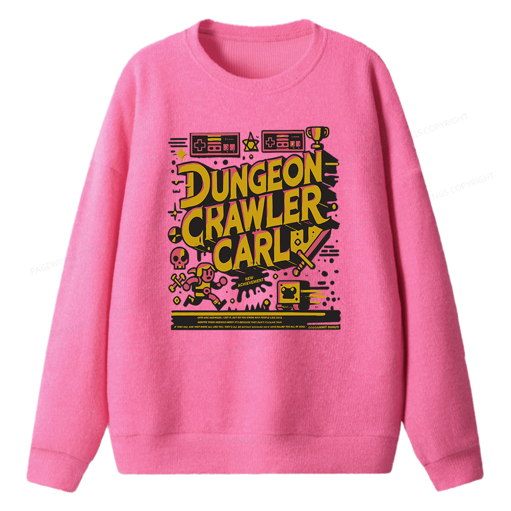 Pagewings Book New Achievement  Unisex Knit Sweatshirt