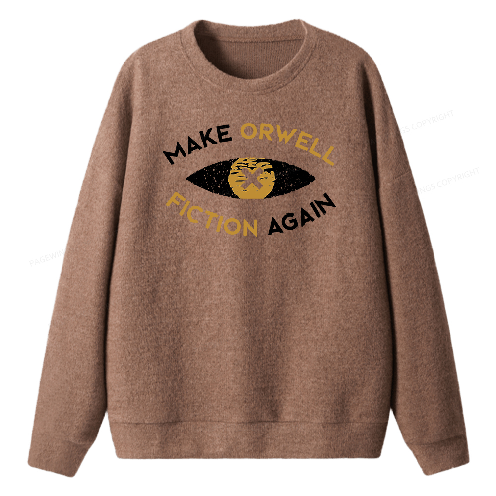 Pagewings Reading Bookish Unisex Knit Sweatshirt