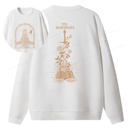 Pagewings Life Before Death Strength Before Weakness Unisex Knit Sweatshirt