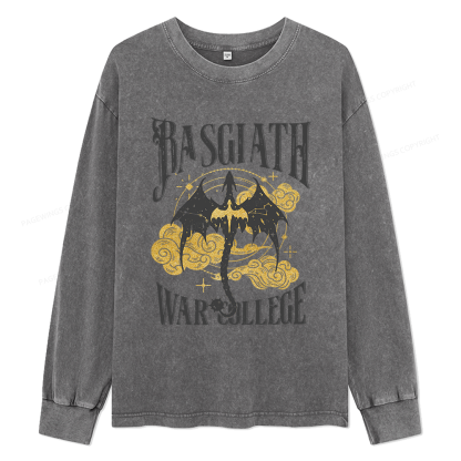 Pagewings Fantasy Unisex Washed Long Sleeve T-shirt