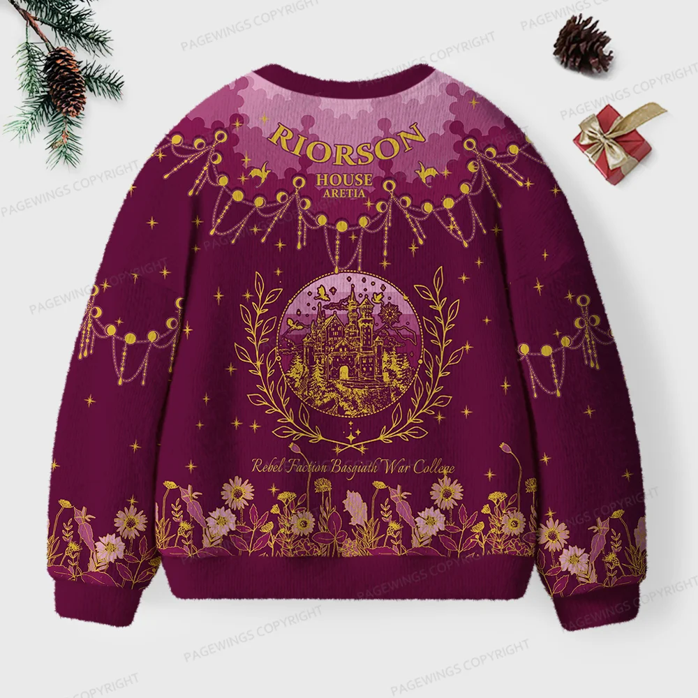 Pagewings Riorson House  Unisex Ugly Knit Sweatshirt