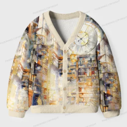Pagewings Bookstore  Unisex Ugly Cardigan Sweaters
