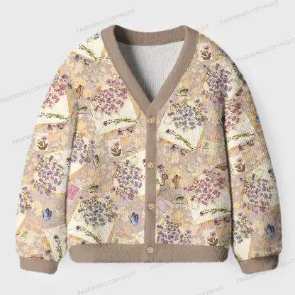 Pagewings Cozy Reading Unisex Ugly Cardigan Sweaters