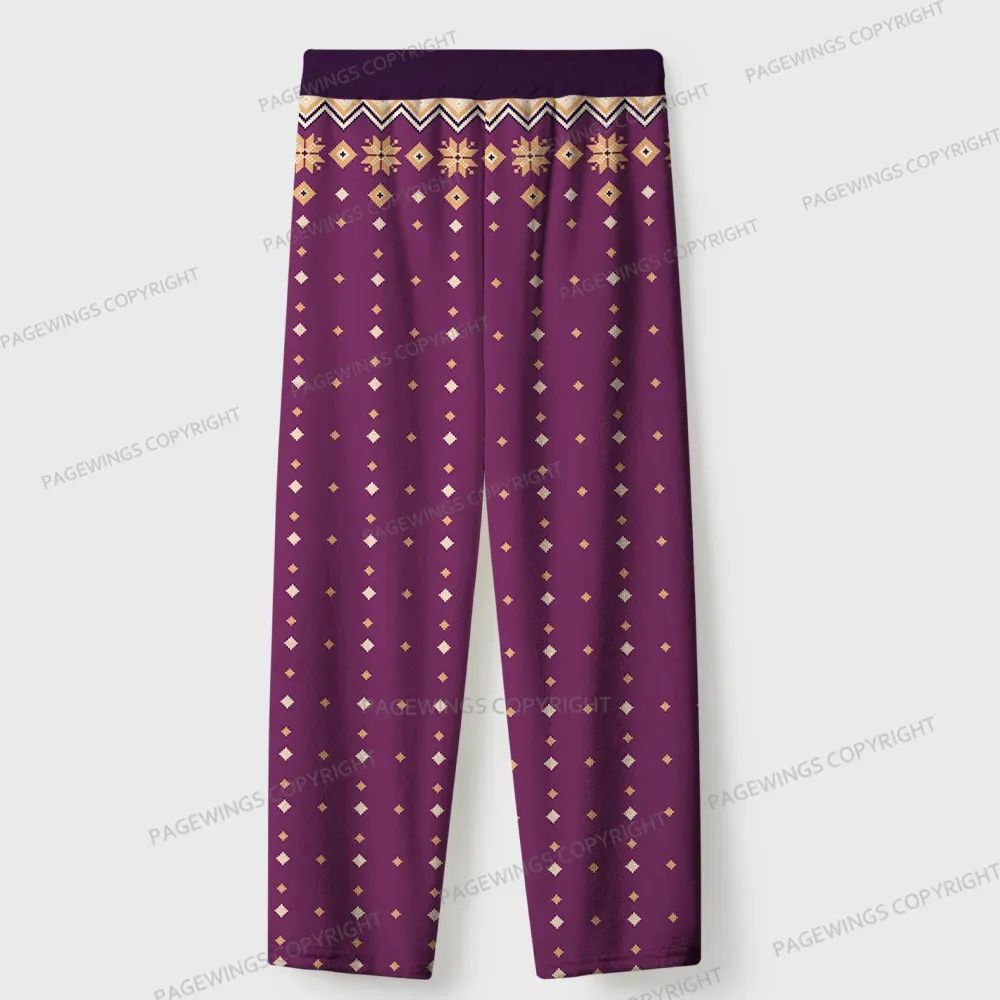 Pagewings Sci-Fi Book Lover Unisex Flannel Pajama Set