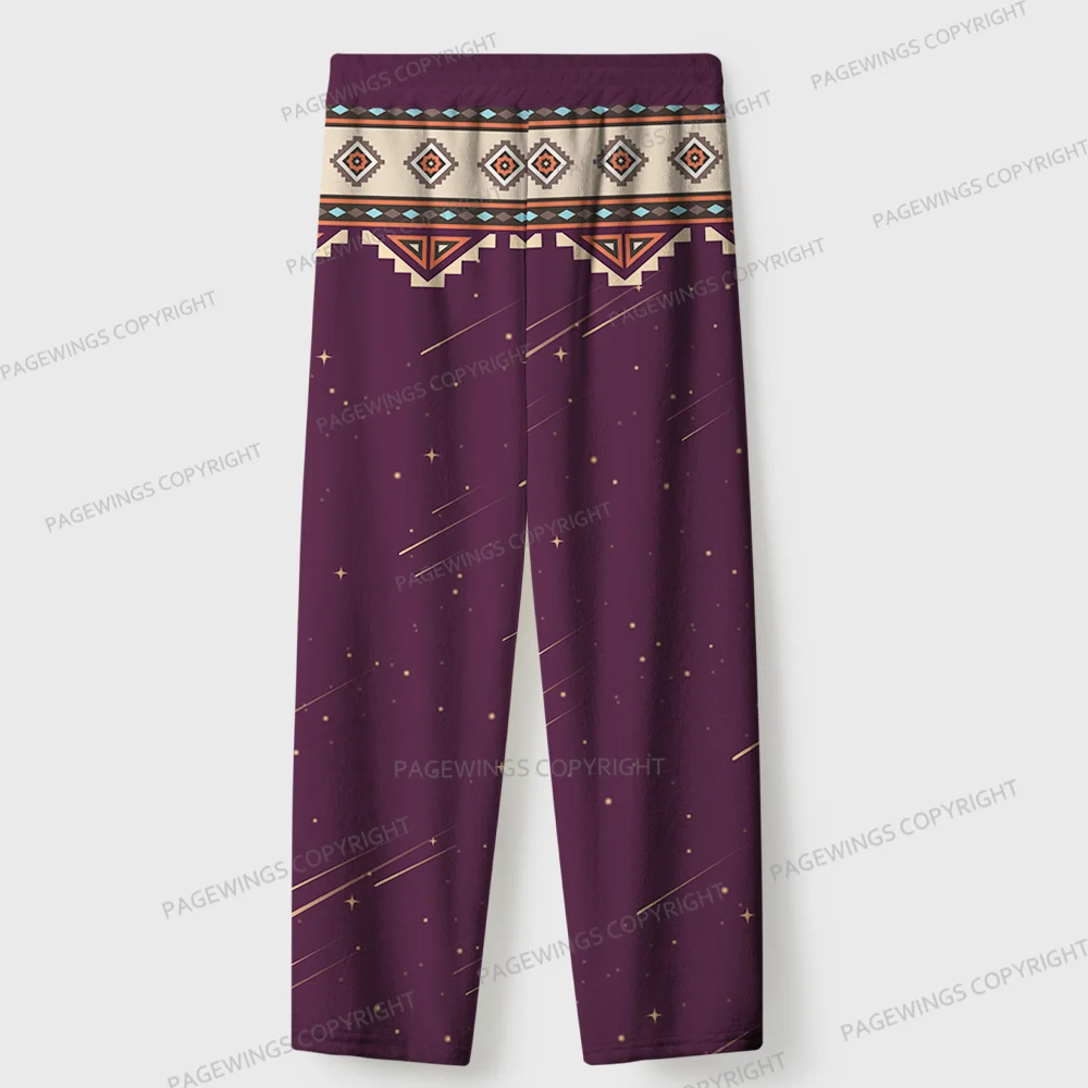 Pagewings Urithiru City  Unisex Flannel Pajama Set