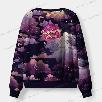 Pagewings Sanctuary Moon Unisex Flannel Pajama Set