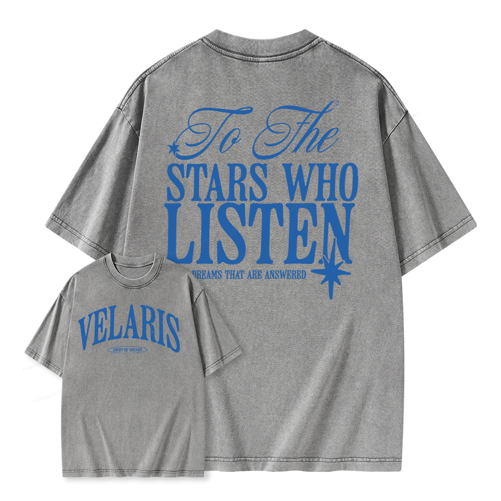 Pagewings Velaris Unisex Washed T-shirt