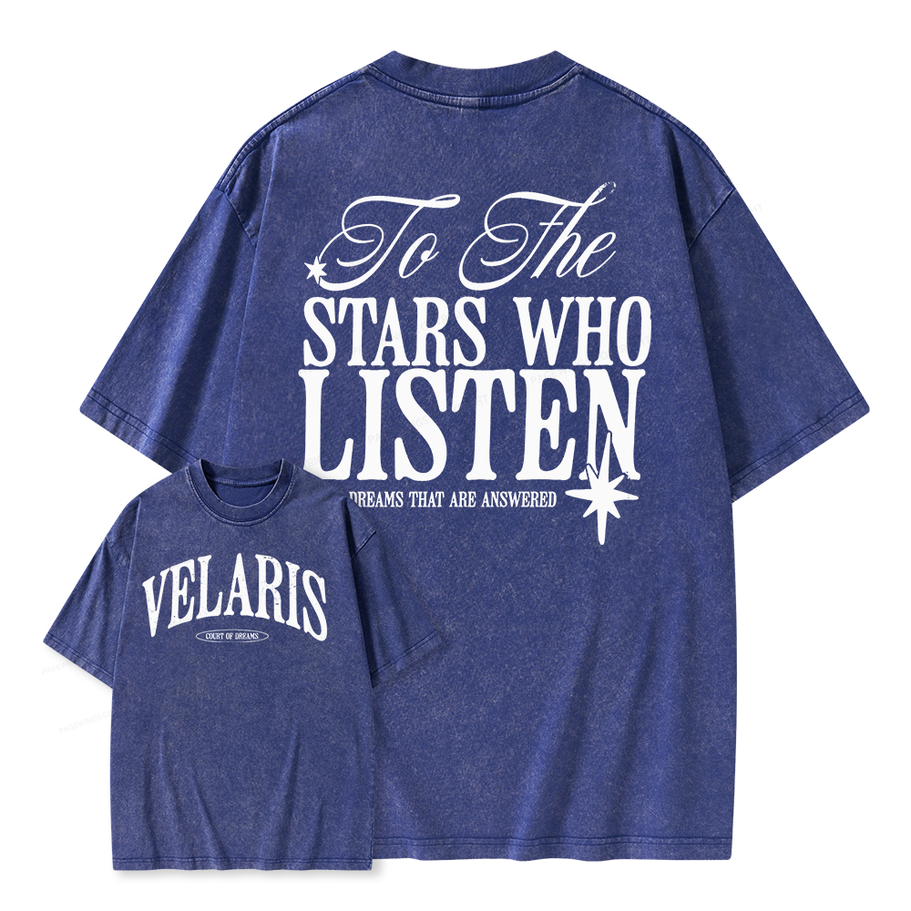 Pagewings Velaris Unisex Washed T-shirt
