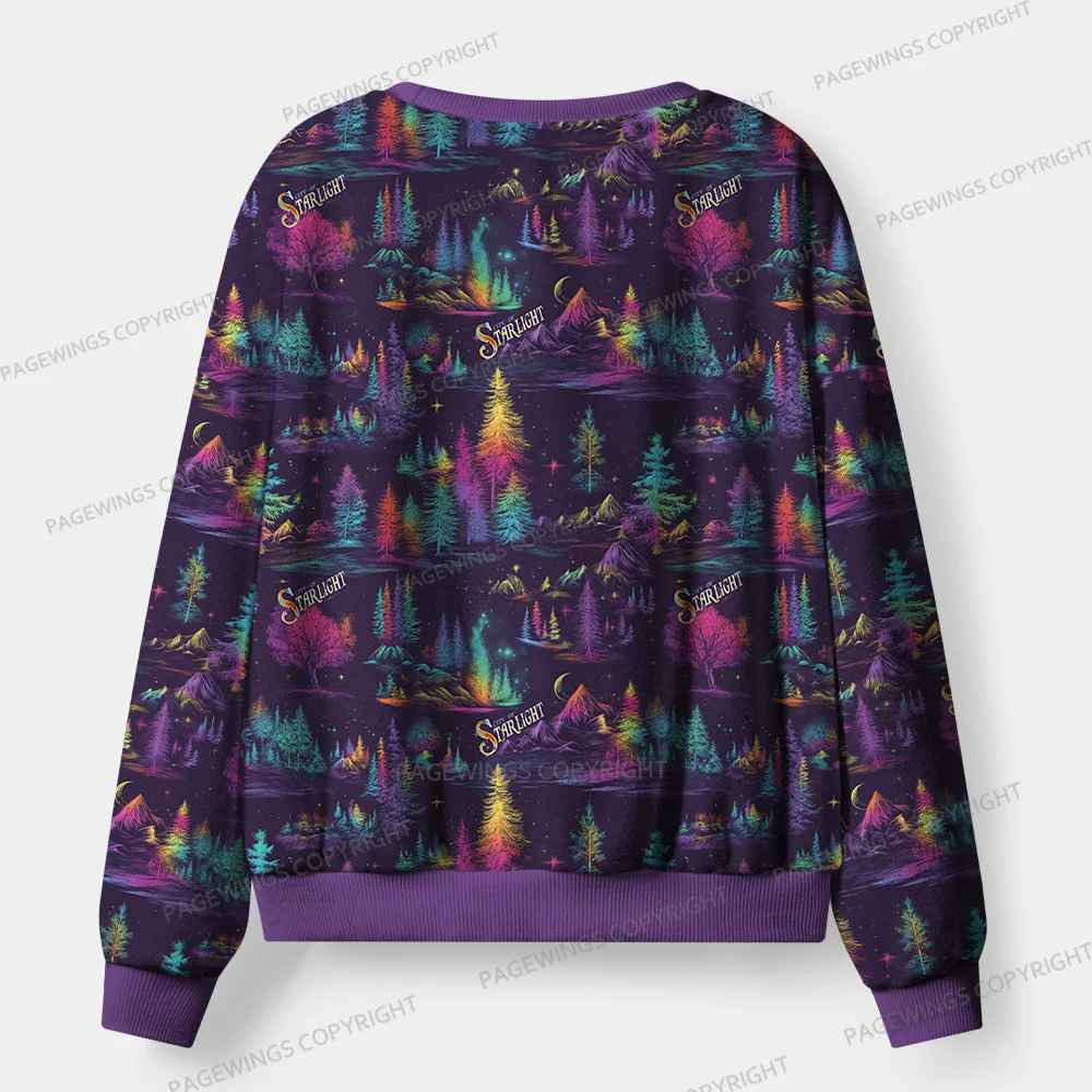 Pagewings City of Starlight Unisex Flannel Pajama Set