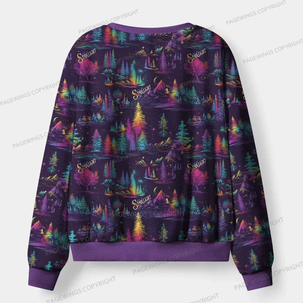 Pagewings City of Starlight Unisex Flannel Pajama Set