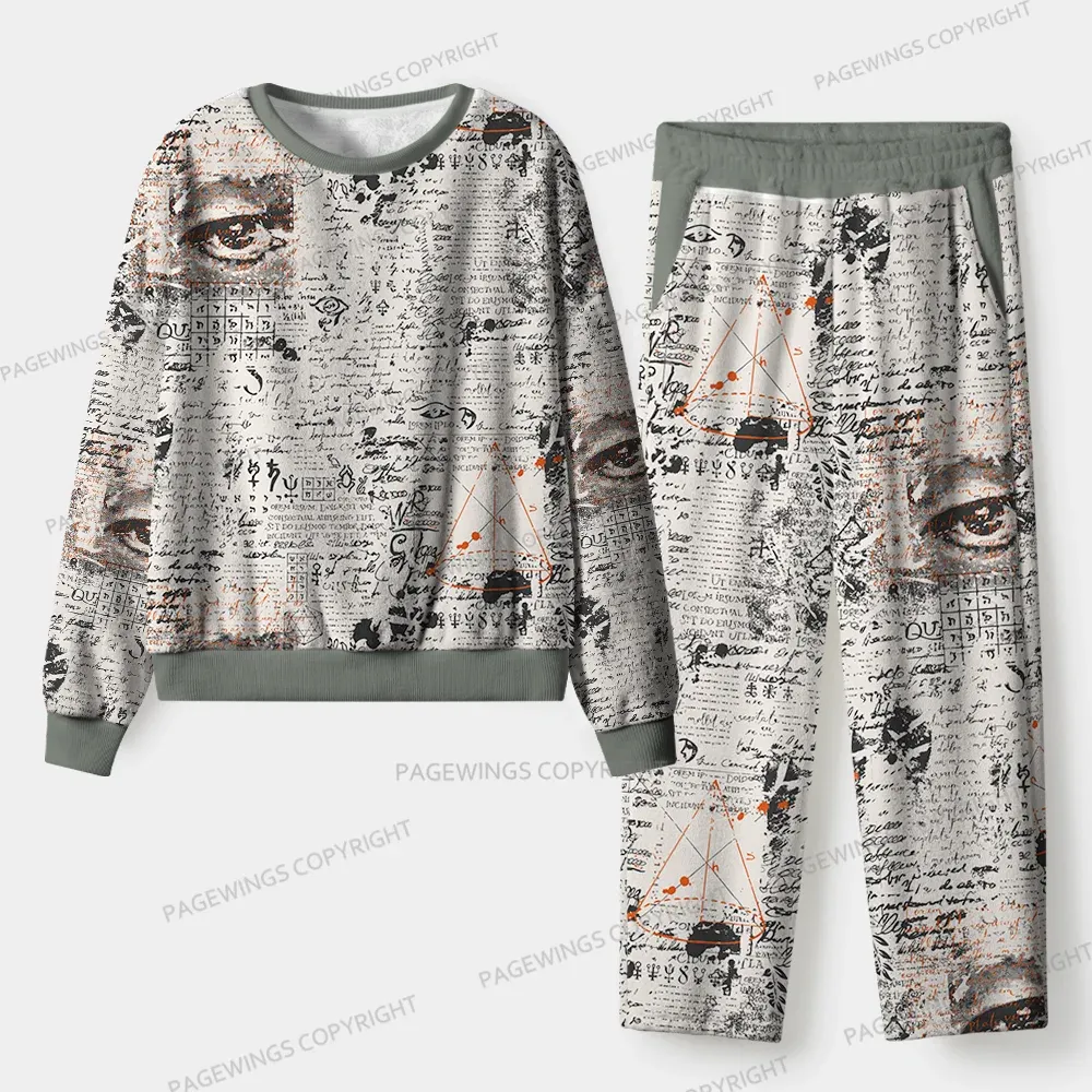 Pagewings Book Lover Unisex Flannel Pajama Set