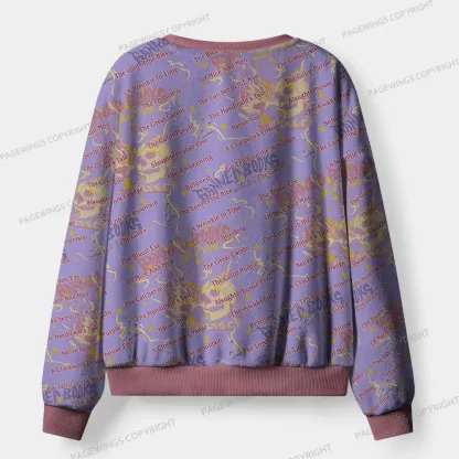 Pagewings Banned Books Unisex Flannel Pajama Set