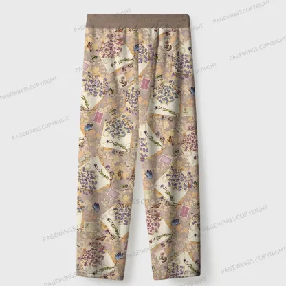 Pagewings Cozy Reading Unisex Flannel Pajama Set