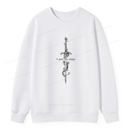 Pagewings I Am No Man Unisex Classic Sweatshirt