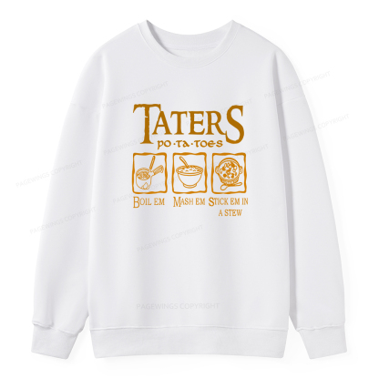 Pagewings Taters PoTaToes Unisex Classic Sweatshirt