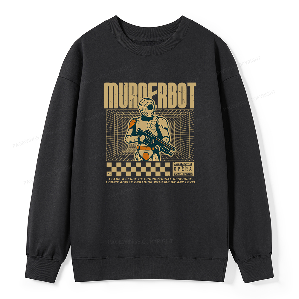 Pagewings Sci-Fiction Robot Hobby Unisex Classic Sweatshirt