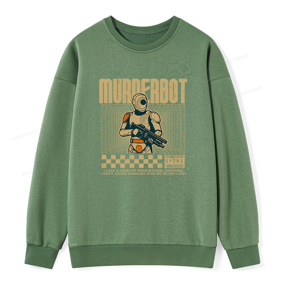 Pagewings Sci-Fiction Robot Hobby Unisex Classic Sweatshirt