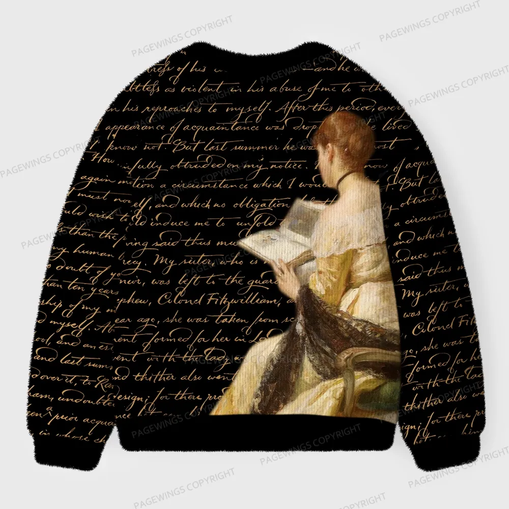 Pagewings Literature Unisex Ugly Cardigan Sweaters
