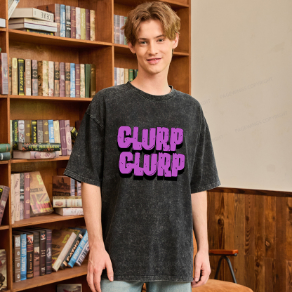 Pagewings Glurp Glurp Unisex Washed T-shirt