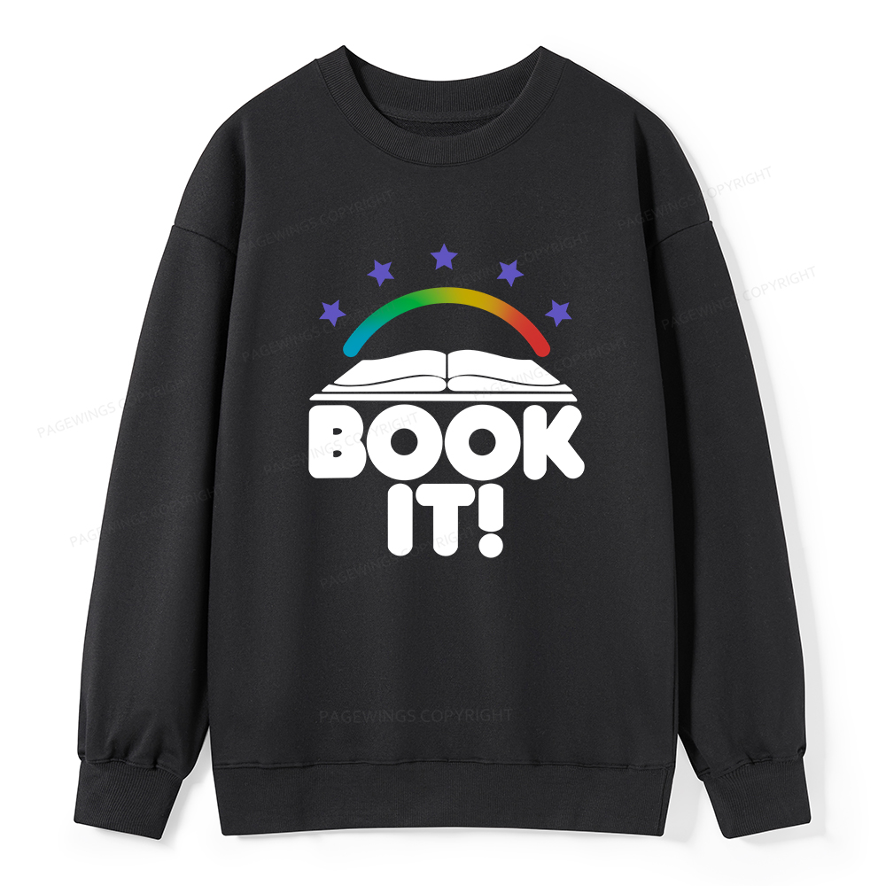Pagewings Book It  Unisex Classic Sweatshirt