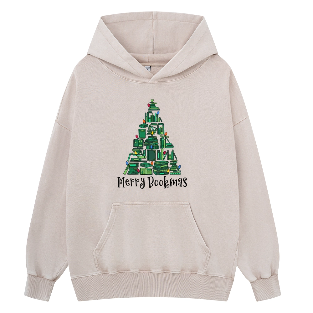 Pagewings Christmas Party Tee Unisex Washed Hoodie