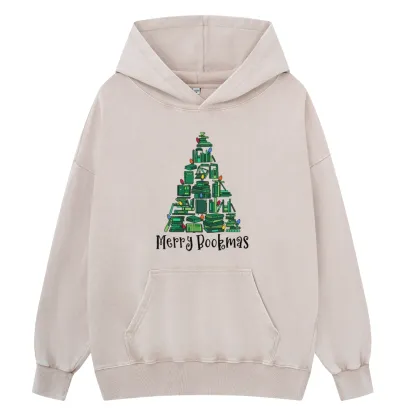 Pagewings Christmas Party Tee Unisex Washed Hoodie