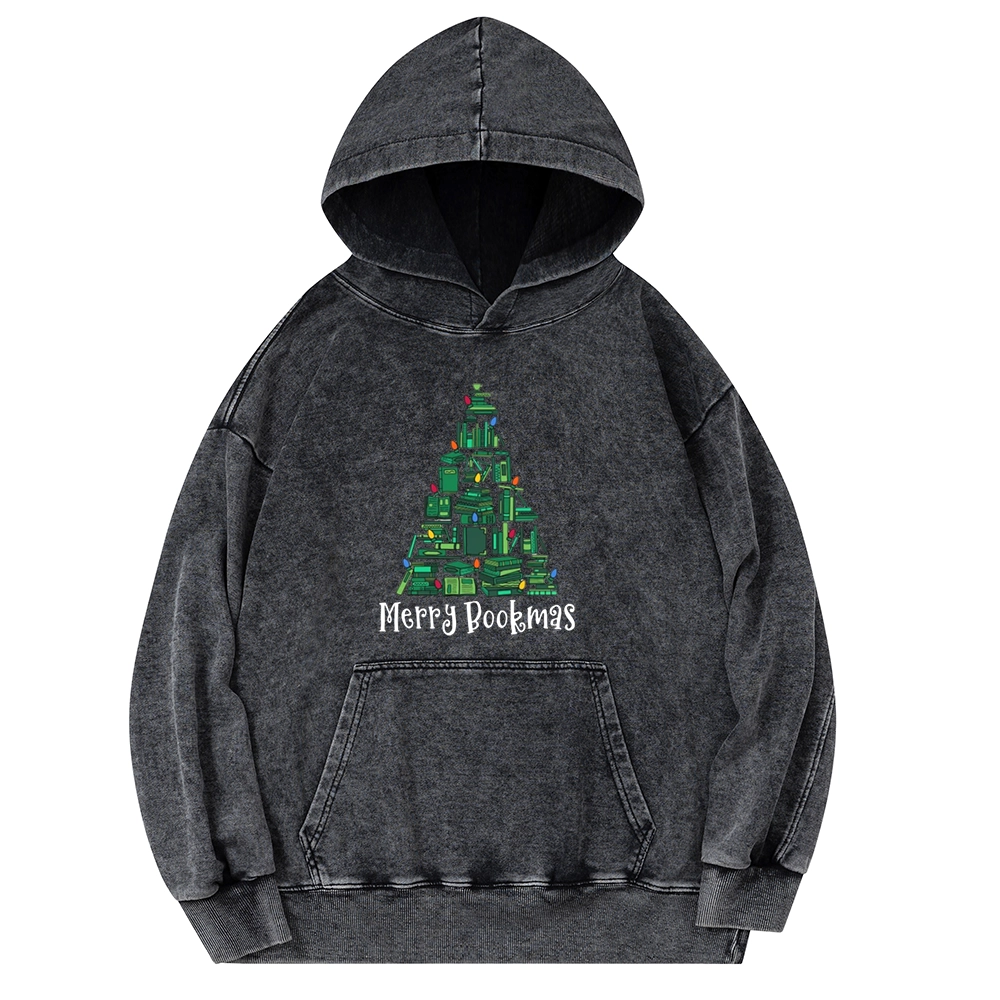 Pagewings Christmas Party Tee Unisex Washed Hoodie