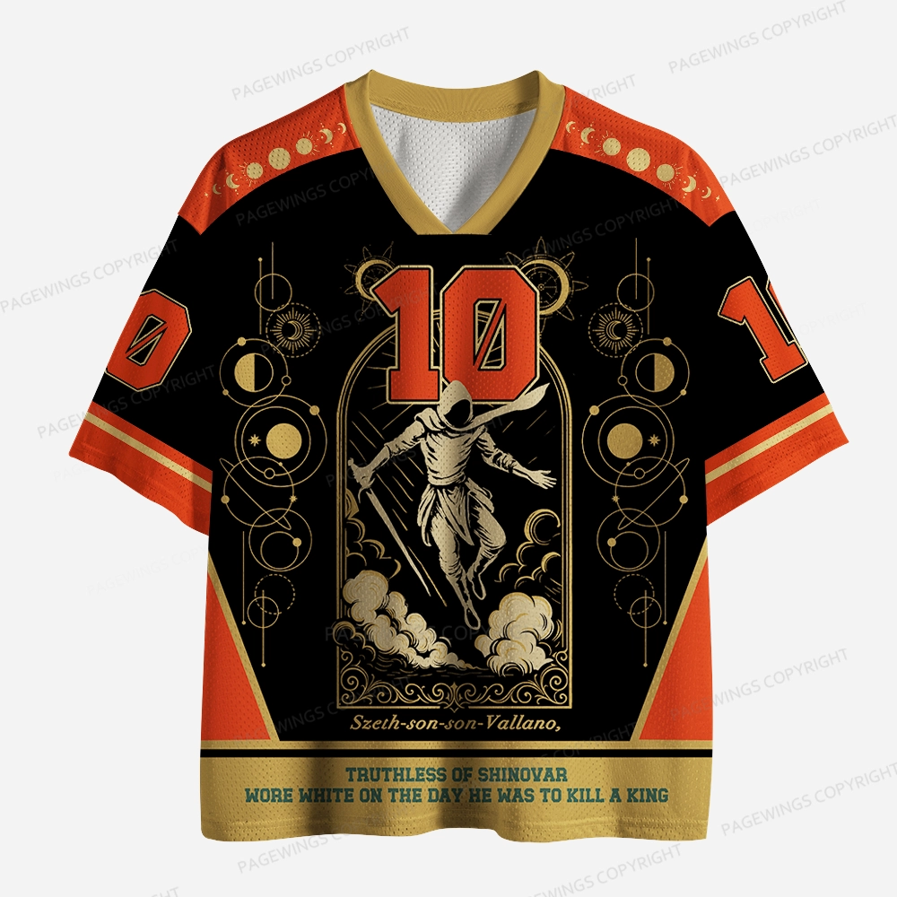 Pagewings Truthless Of Shinovar Unisex Mesh Jersey