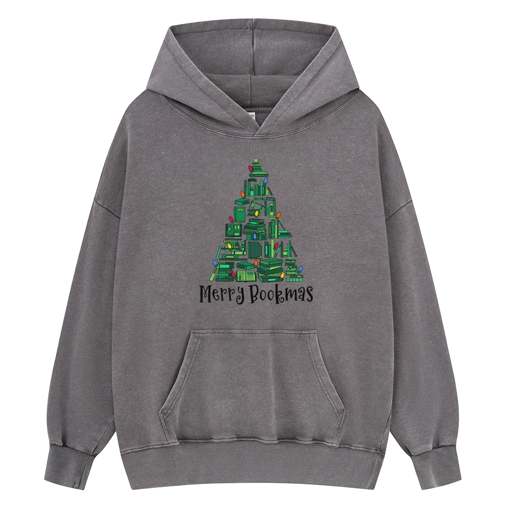 Pagewings Christmas Party Tee Unisex Washed Hoodie