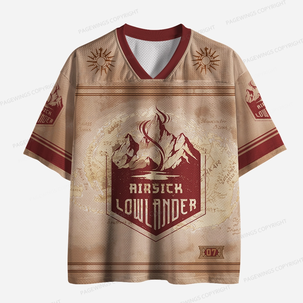 Pagewings Airsick Lowlander Unisex Mesh Jersey