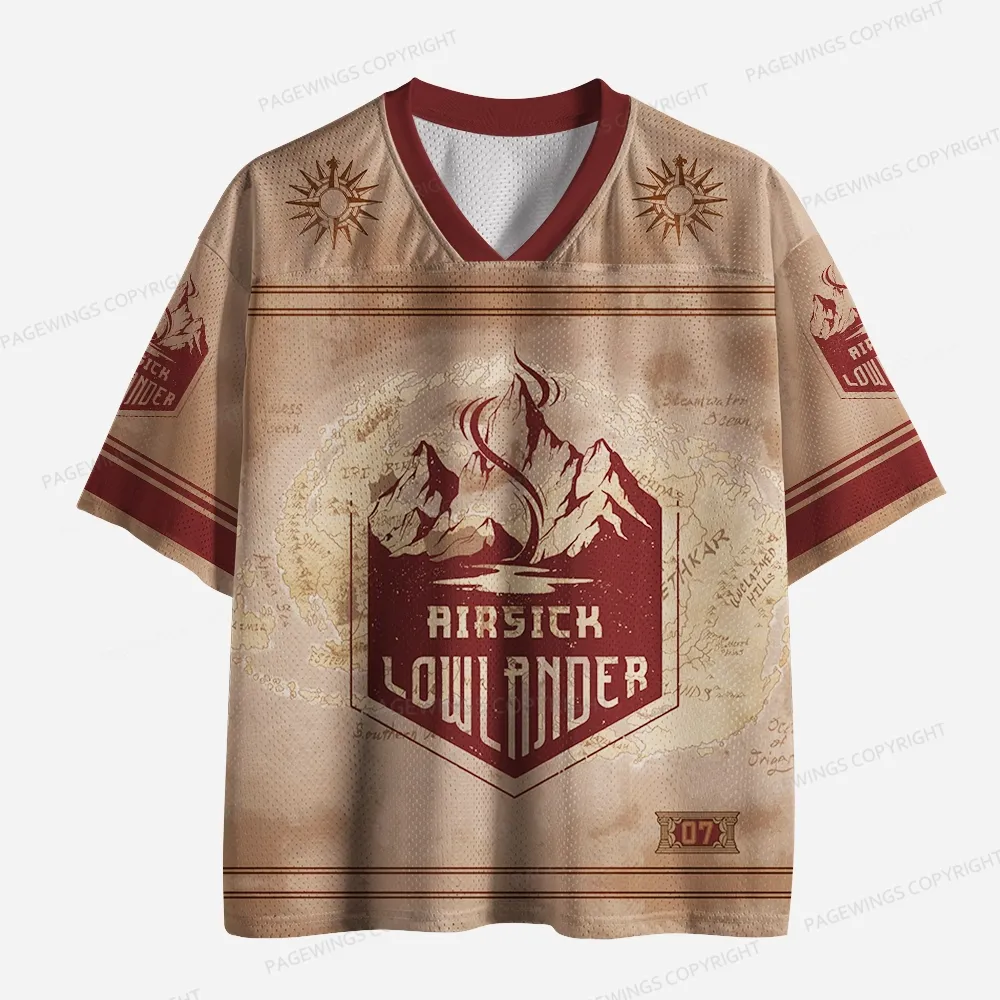 Pagewings Airsick Lowlander Unisex Mesh Jersey