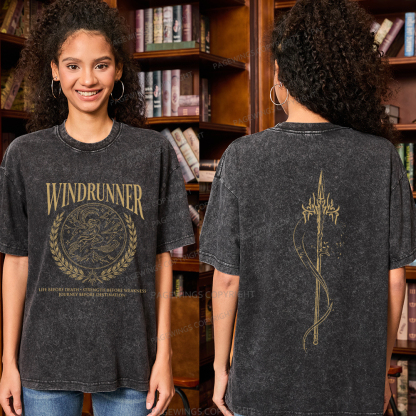 Pagewings Windrunner Unisex Washed T-shirt