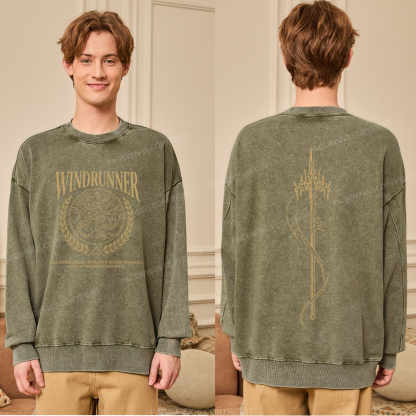 Pagewings Windrunner Unisex Washed Sweatshirt