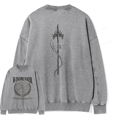 Pagewings Windrunner Unisex Washed Sweatshirt