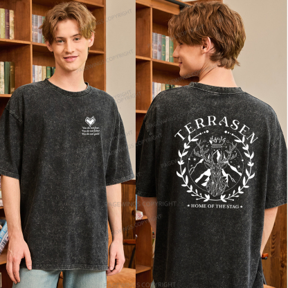 Pagewings Terrasen Unisex Washed T-shirt