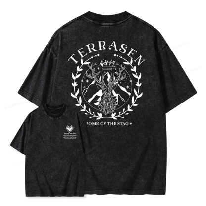 Pagewings Terrasen Unisex Washed T-shirt